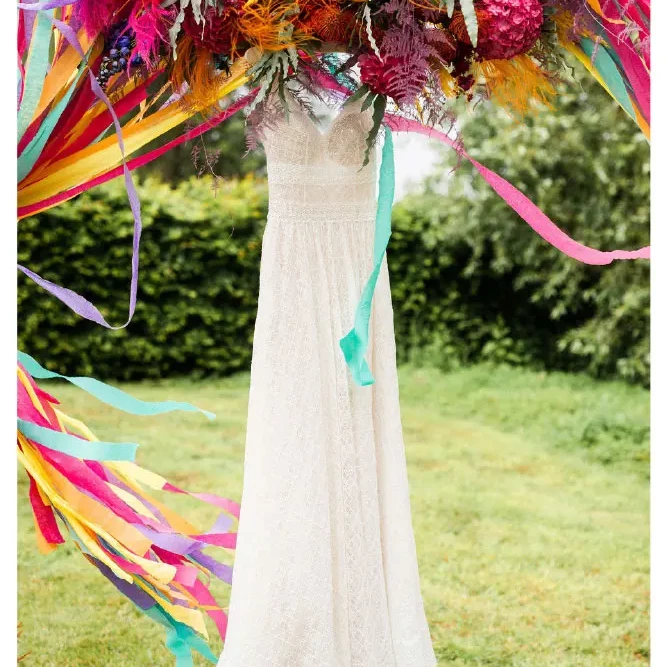 festival, Kunterbunte Festivalhochzeit